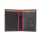 Бумажник Visconti BD-14 Black/Orange/Red. В раскрытом виде