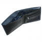 Бумажник Visconti VSL33 Steel Blue/Black. Скрытое отделение