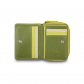 Кошелек Visconti RB53 Lime multii в раскрытом виде