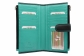 Visconti CD-23 Jade Black/Aqua. Купить кожаный кошелёк в фирменном магазине.
