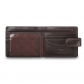 Отделения для купюр в бумажнике Visconti HT9 Choco